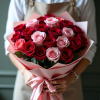 Букет из роз микс 4