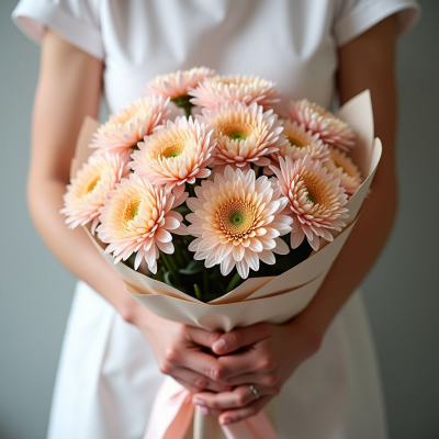 Хризантема кустовая " Пастела санни"