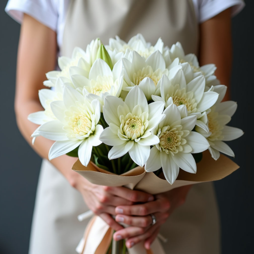 Лизиантус "Ду Розита Вайт"