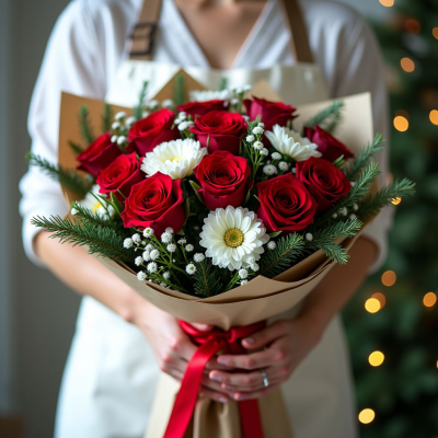 Букет " Рождественская сказка"