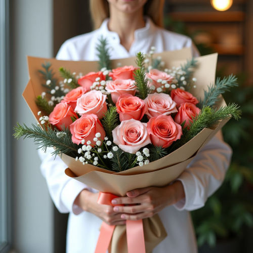 Букет "Еловая магия"