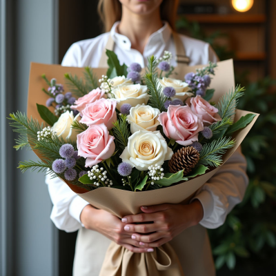 Букет "Новогодняя ночь"