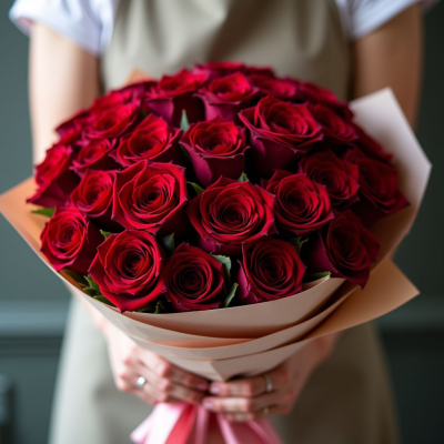 Букет 101 "Свобода" (Эквадор) 50см