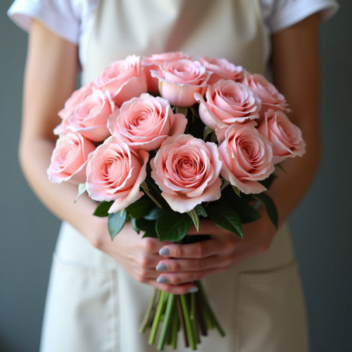 Букет из 35 розовых роз Juliet