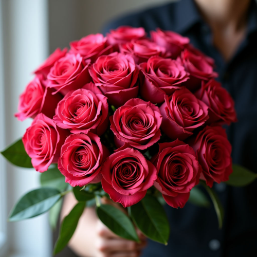 Букет из кустовых роз