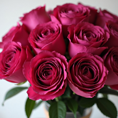 Букет из пионовидных роз Бомбастик