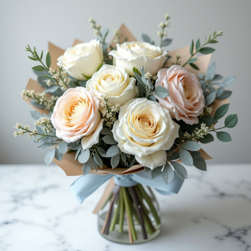 Букет "Морозный день"