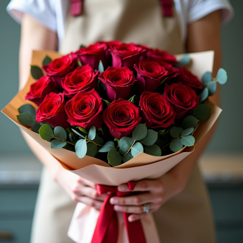 Букет "Огонь любви"