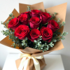 Букет из 10 красных роз