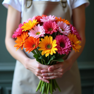 Букет из 15 альстромерий