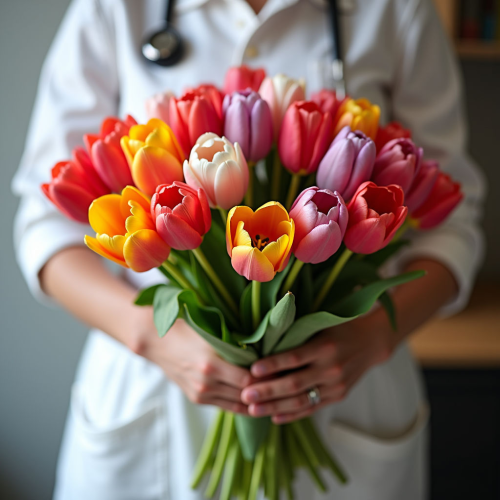 Тюльпаны в ассортименте