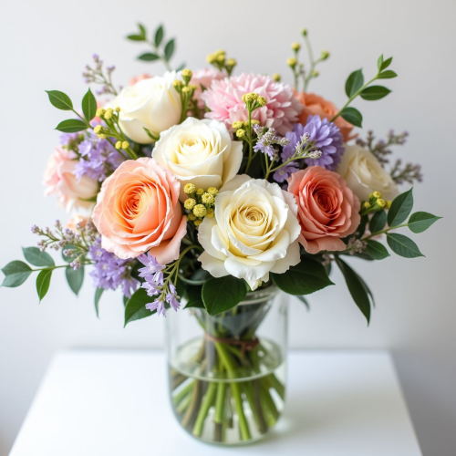 Букет "Вдыхая весну"