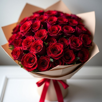 Букет 36 красных роз