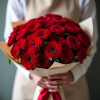 Букет 50 красных гвоздик