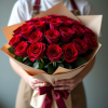 Букет 51 красная роза (Россия)