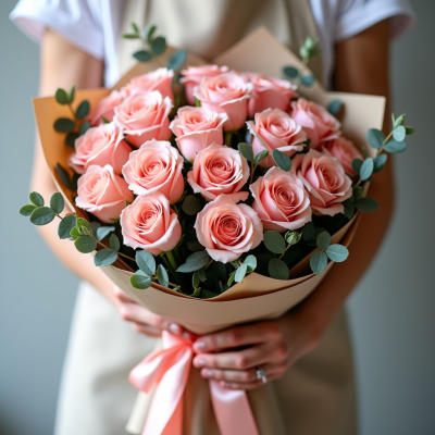 Букет 25 роз 