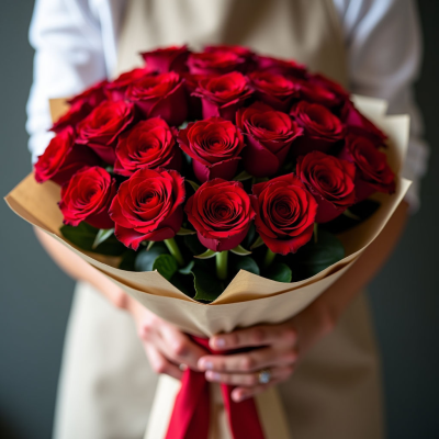 101 роза 70 см (Эквадор)