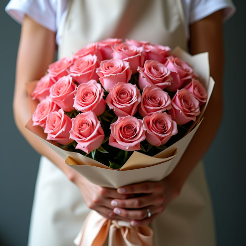 101 роза Kahala (Эквадор), 50 см