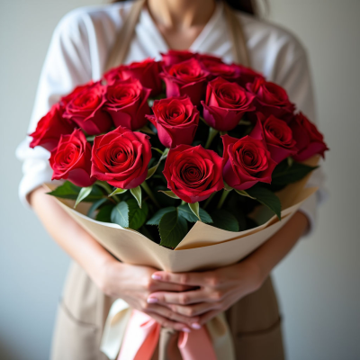 25 роз 90 см (Эквадор)