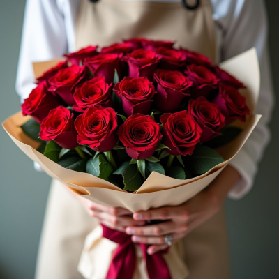 31 красная роза