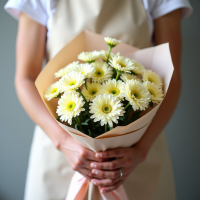 Хризантема кустовая "Коммандер" 