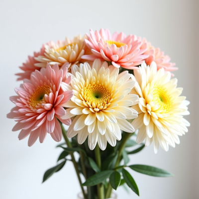 Букет из кустовых хризантем №2