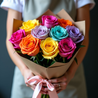 Роза Эквадор "Star Rainbow"