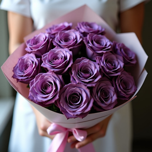 Роза Эквадор " Violet Hill"